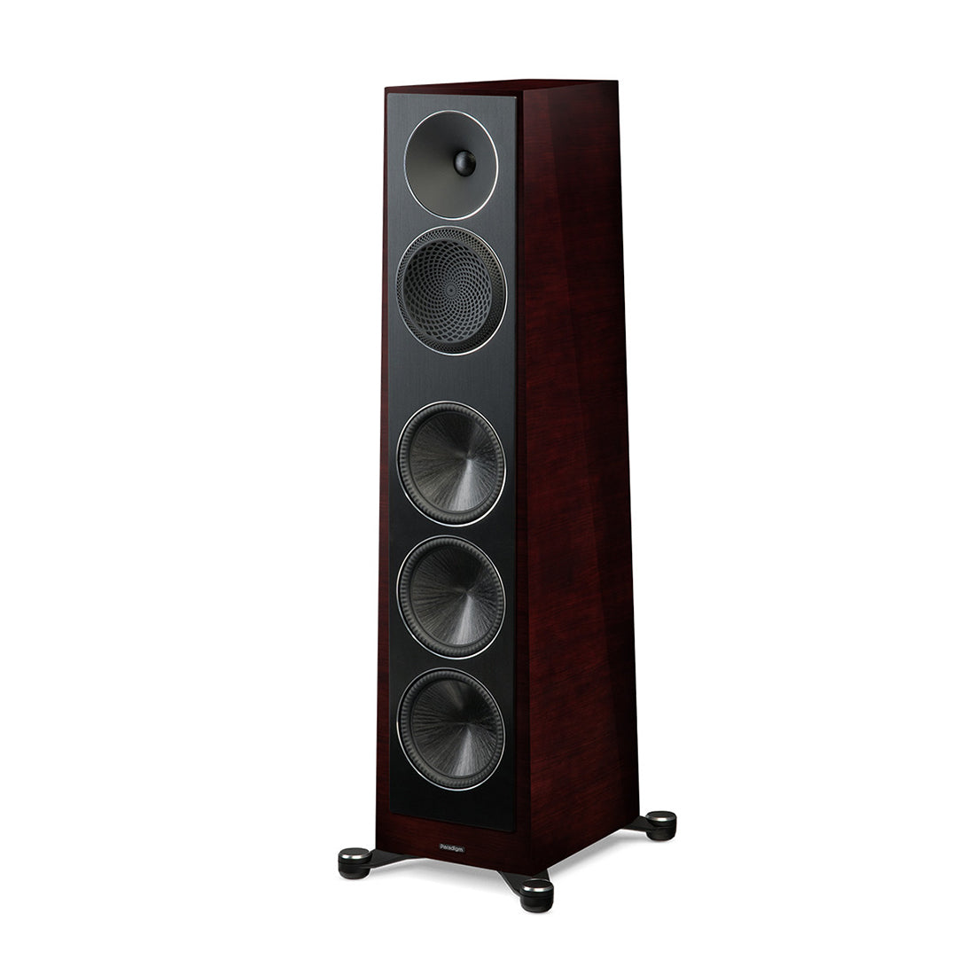 Paradigm Founder 120H Speakers Midnight Cherry Front Angle