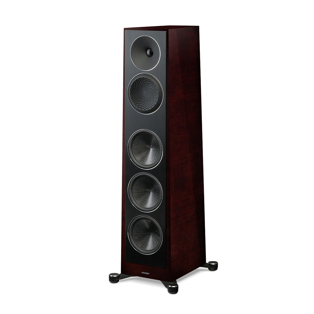 Paradigm Founder 120H Floor Standing Speakers | JL Audio Home Audio F212V2-GLOSS Fathom Dual 12" Powered Subwoofer - Bundle