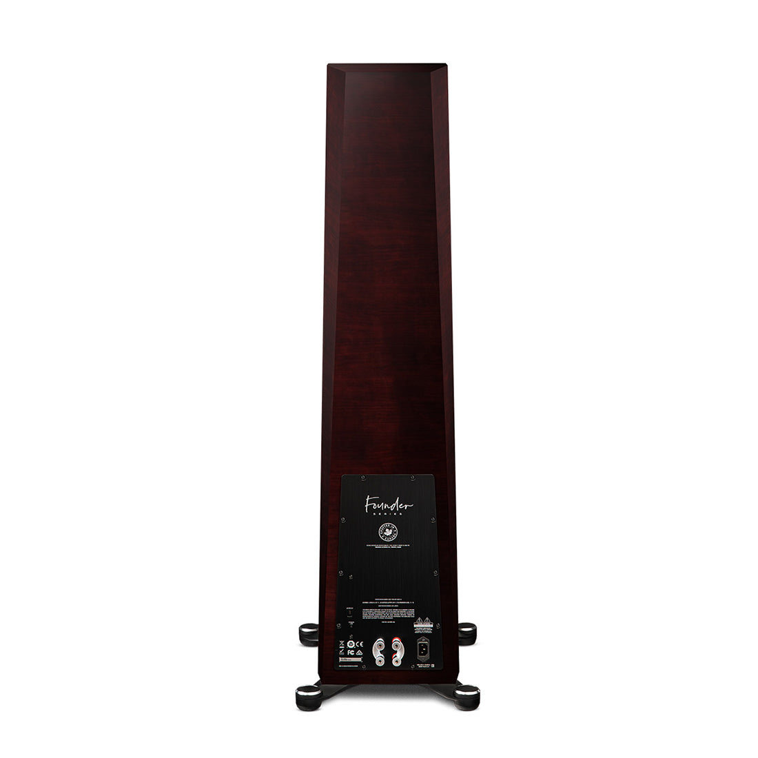 Paradigm Founder 120H Floor Standing Speakers | JL Audio Home Audio F212V2-GLOSS Fathom Dual 12" Powered Subwoofer - Bundle