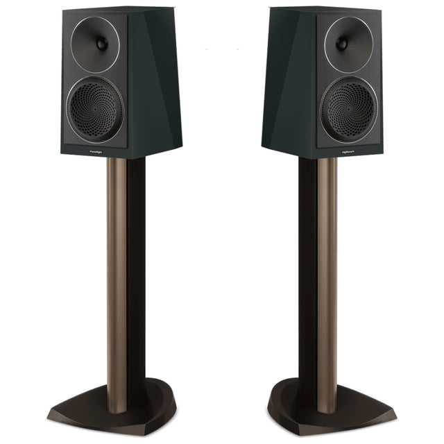 Paradigm Founder 40B 41st Anniversary Bass Reflex Stand-Mount Bookshelf Speakers - Frozen Charcoal  - Pair