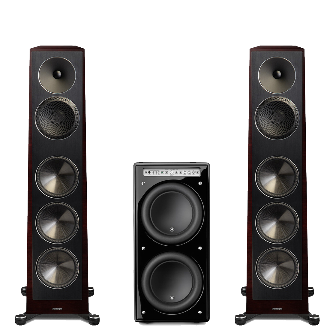 Paradigm JL Audio Bundle Midnight Cherry 317957