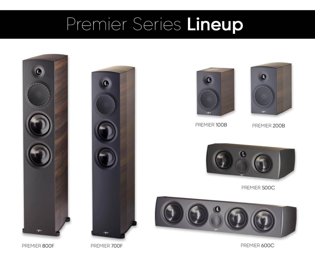 Paradigm Premier 200B スピーカーセット Paradigm Premier 200B Bookshelf Speaker – Espresso Grain - Pair