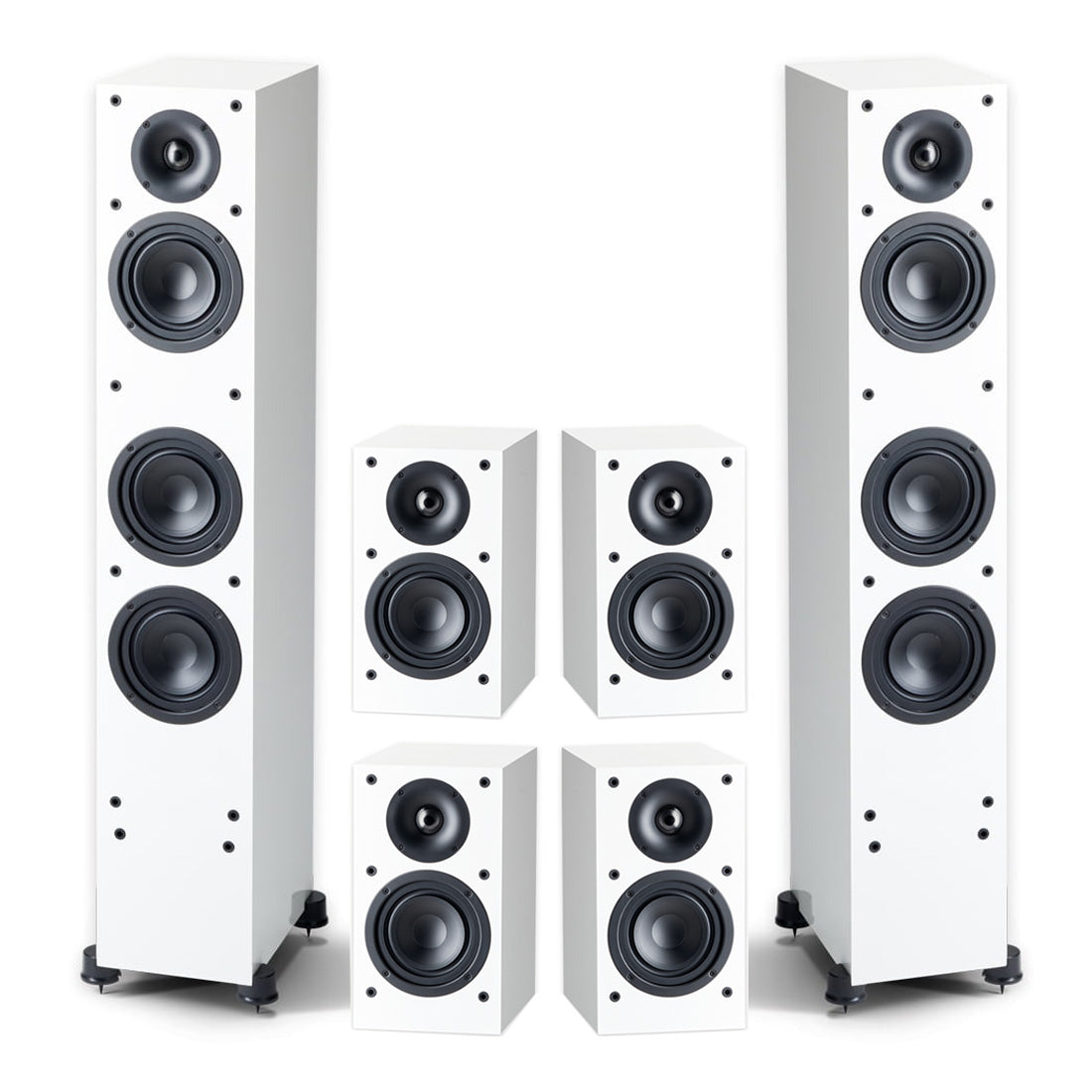 Paradigm MONITOR SE 6000F 6.0 Speaker Bundle #1 White