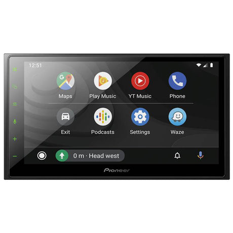 Pioneer DMH-2660NEX Double-DIN 6.8" Multimedia Receiver (does not play CDs)