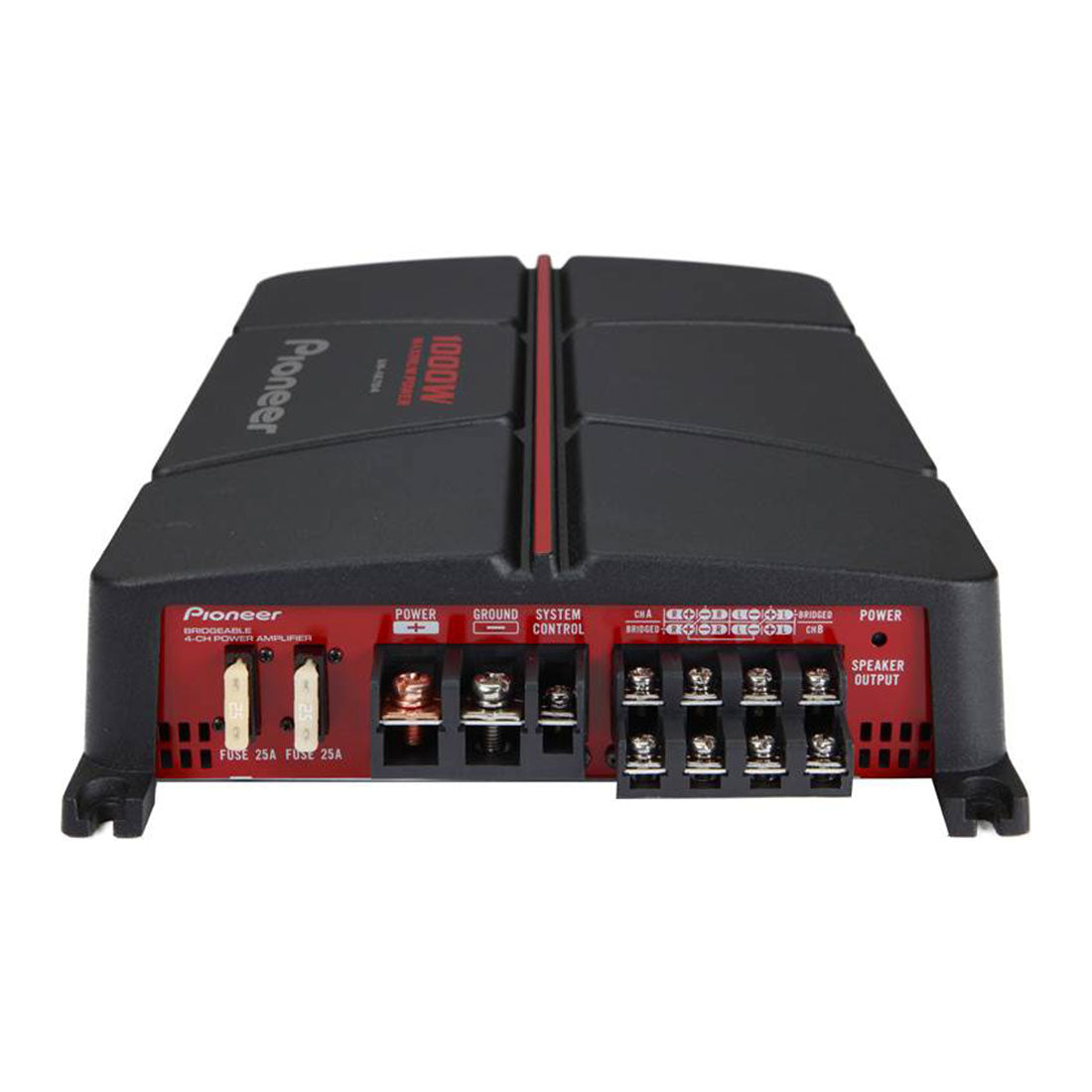 Pioneer GM-A6704 4-Channel Bridgeable Amplifier with Bass Boost