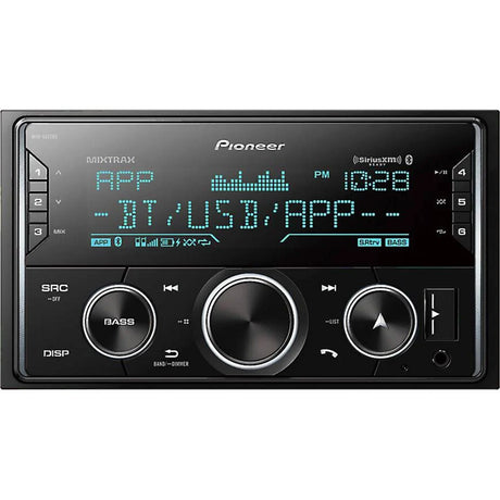 Pioneer MVH-S622BS Double-Din Digital Media Receiver Built-in Bluetooth (does not play CDs) (MVHS622BS)