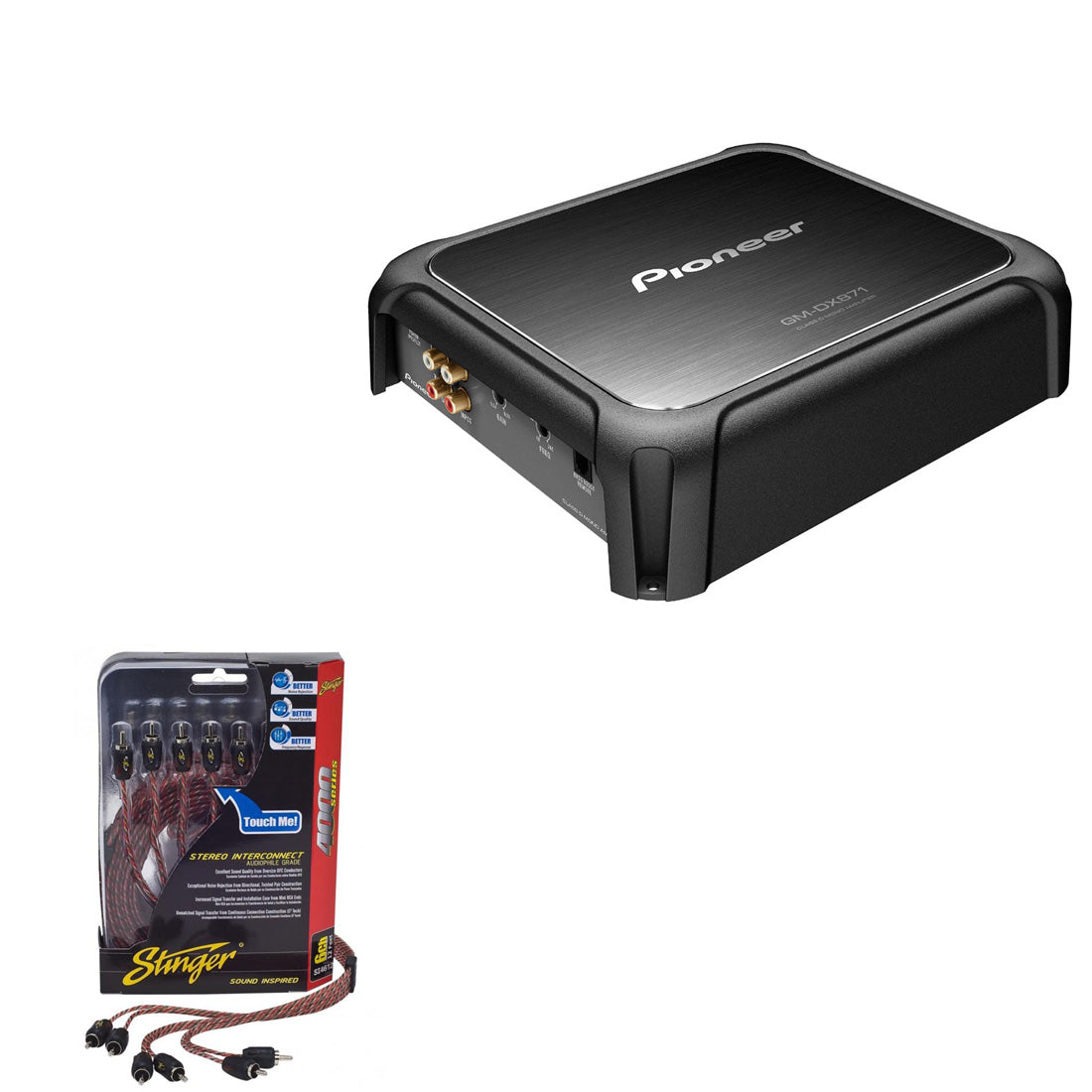 Pioneer GM-DX871 | Stinger SI4617 - Bundle - Gibbys Electronic Supermarket