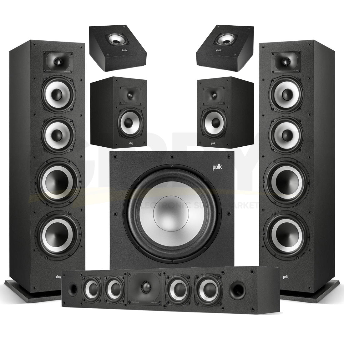Polk Audio Monitor XT70 Home Theater Bundle #1