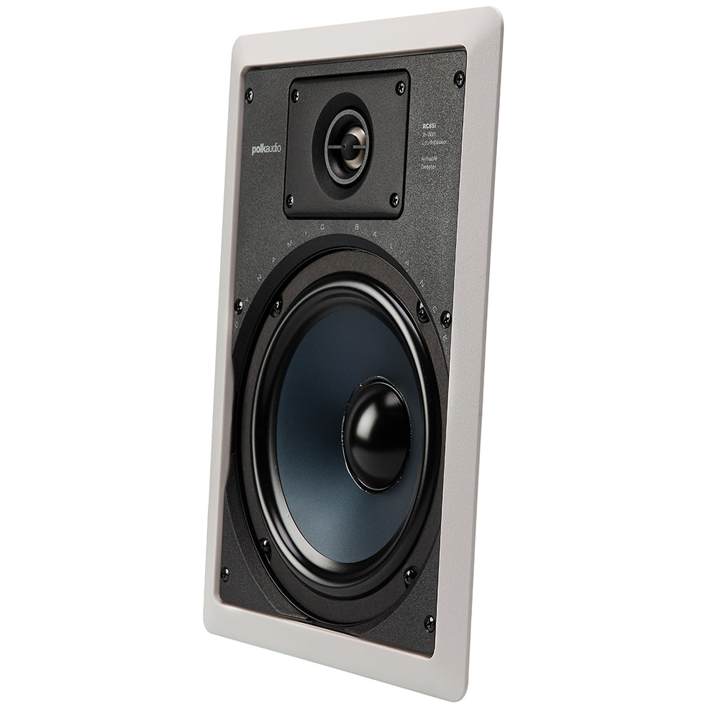 Polk Audio RC85i 8" Rectangle In-Wall Speakers - Pair - B-Stock