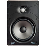 Polk Audio V85 8" Vanishing High-Performance In-Wall Speaker - Each