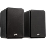 Pair of black Polk ES15 speakers