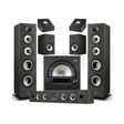 Onkyo TX-NR6100 7.2 Channel THX Certified Network A/V Receiver | Polk Audio Monitor XT70 5.1.2 Home Theater Bundle #1 