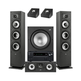 Onkyo TX-NR6100 7.2 Channel THX Certified Network A/V Receiver | Polk Audio XT60 Floor Standing Speakers – Pair | Polk Audio Monitor XT30 Center Channel | XT90 Height Speakers- Pair | Polk Audio XT12 12” Subwoofer - Bundle