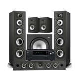 Onkyo TX-NR6100 7.2 Channel THX Certified Network A/V Receiver | Polk Audio Monitor XT70 Floor standing Speakers | Monitor XT35 High Res Loudspeaker |  Monitor XT20 High Res Loudspeaker | Monitor XT12 12” Powered Subwoofer - Bundle