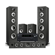 Onkyo TX-NR6100 7.2 Channel THX Certified Network A/V Receiver | Polk Audio XT70 Floor Loudspeakers | XT35 Center Channel Loudspeaker | XT20 Bookshelf Loudspeakers - Bundle