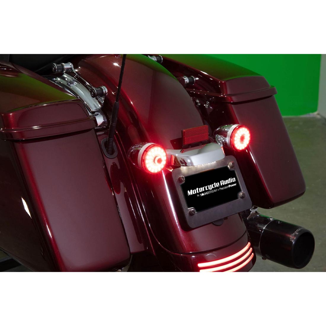 Precision Power HDVISION-V2 Wireless Rear View Camera for H.D. Tail Light Bar - Soundstream Reserve