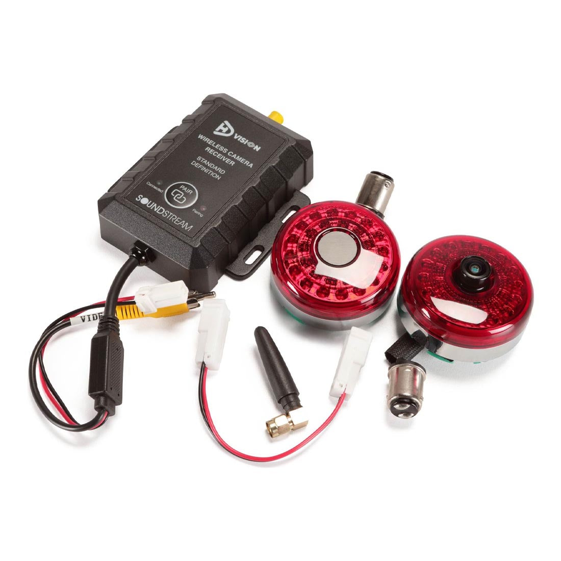 Precision Power HDVISION-V2 Wireless Rear View Camera for H.D. Tail Light Bar - Soundstream Reserve