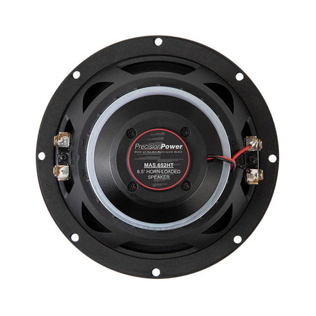 Precision Power MAS.652HT 6.5" 2-Ohm High Efficiency Horn Loaded Motorcycle Speakers - Soundstream Reserve