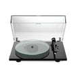 Pro-Ject T2 Super Phono in gloss black finish, with dust cover