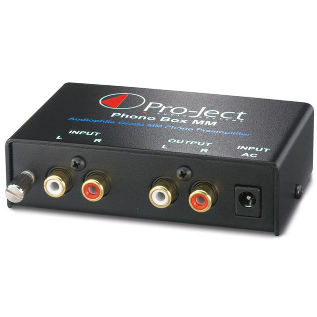 Pro-Ject PJ35827166 Phono Box MM DC Pre-Amplifier - Black