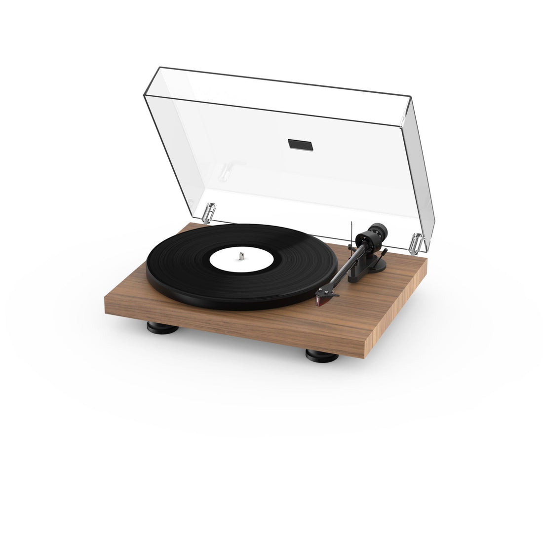 Pro-Ject Debut Carbon EVO in walnut veneer finish