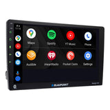 Blaupunkt RALEIGH910 Single Din Floating Mount Receiver 10.1" Screen With BT / Apple CarPlay / Android Auto