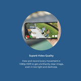 Ring Spotlight Cam Pro Battery Powered Motion Detection, Night Vision Camera, Black