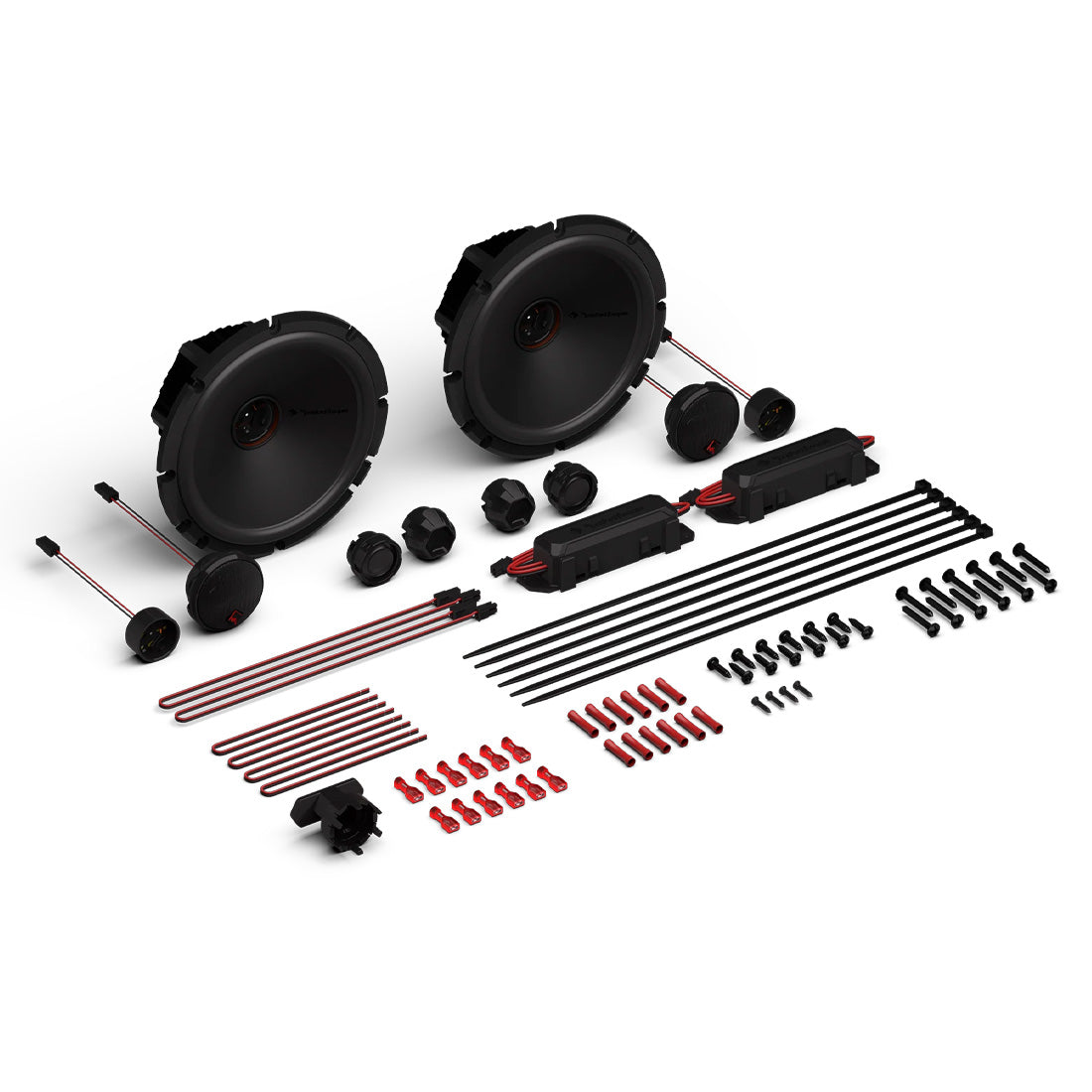 Rockford Fosgate P2V2-65HO Punch P2 6.5" 2-Way High-Output Convertible Speakers - Pair (P2V265HO)