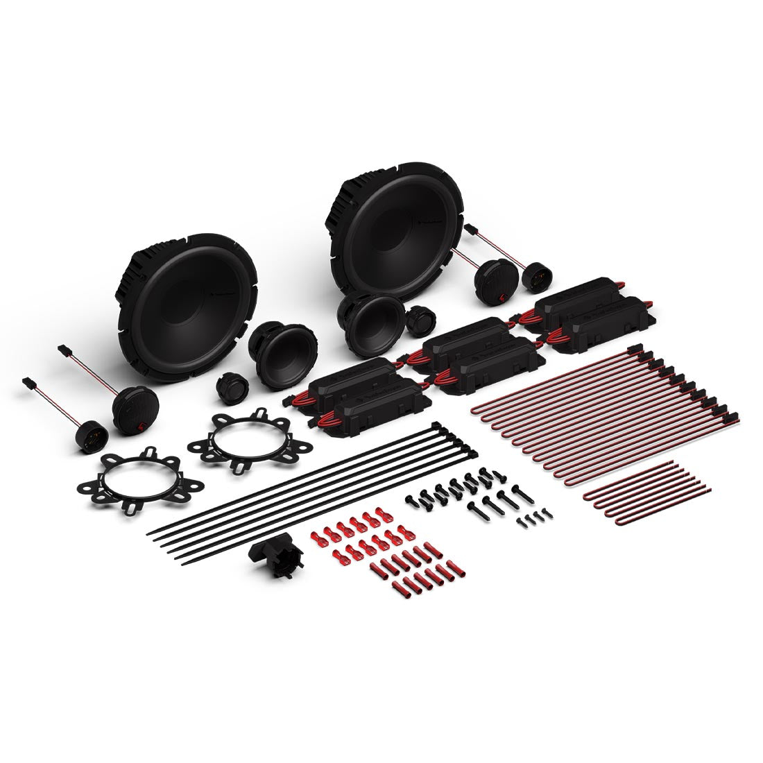 Rockford Fosgate P3V2-65 Punch P3 6.5" 3-Way Component Speaker System (P3V265)