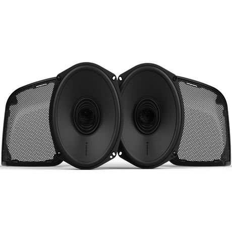 Rockford Fosgate HD14BL69 6"x9” Full Range Saddlebag Speakers for Select 2014-2023 Harley-Davidson Motorcycles - Pair