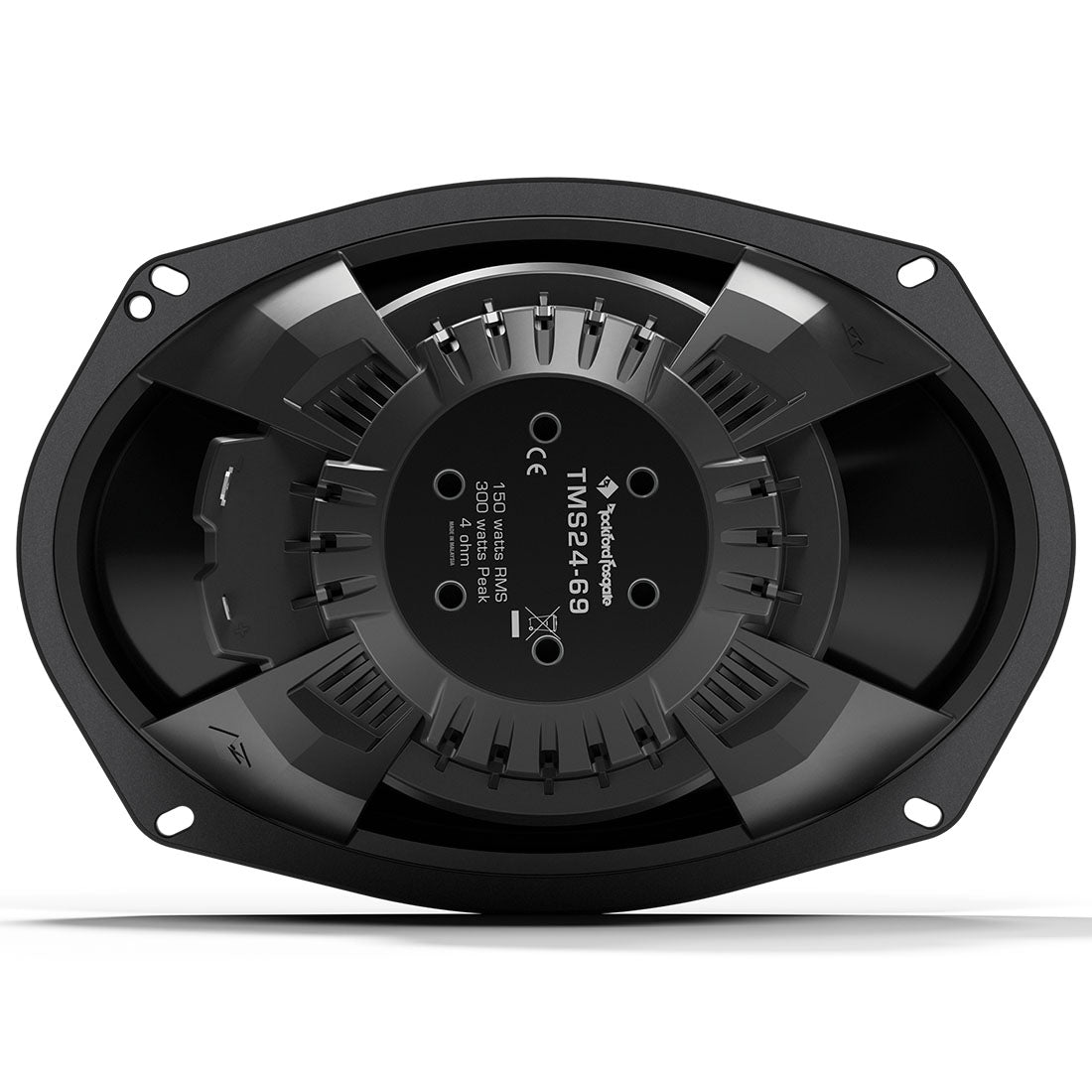 Rockford Fosgate HD14BL69 6"x9” Full Range Saddlebag Speakers for Select 2014-2023 Harley-Davidson Motorcycles - Pair
