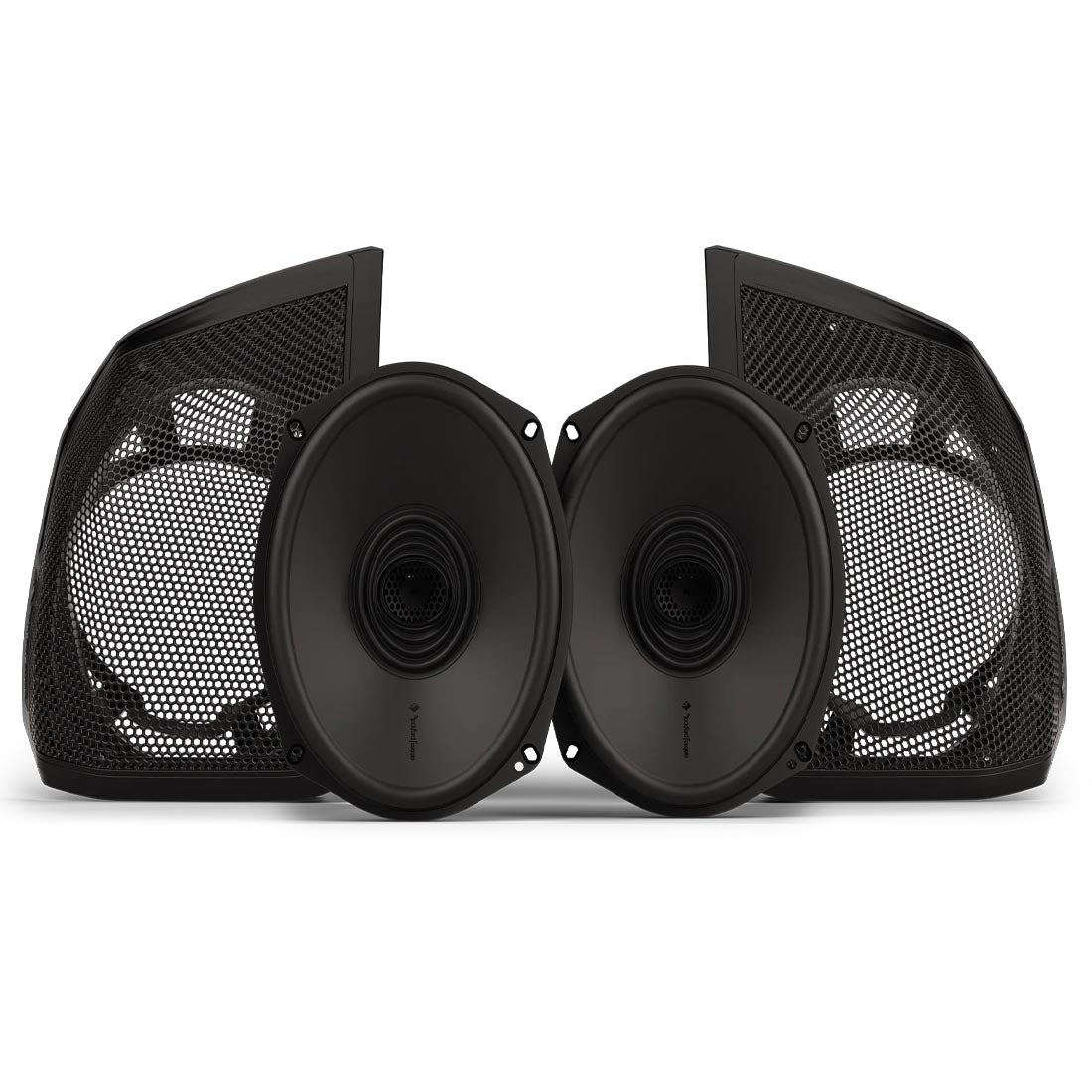 Rockford Fosgate HD24BL69 6"x9" Saddlebag Speakers for Select 2024+ Harley-Davidson Motorcycles (Gen-2)