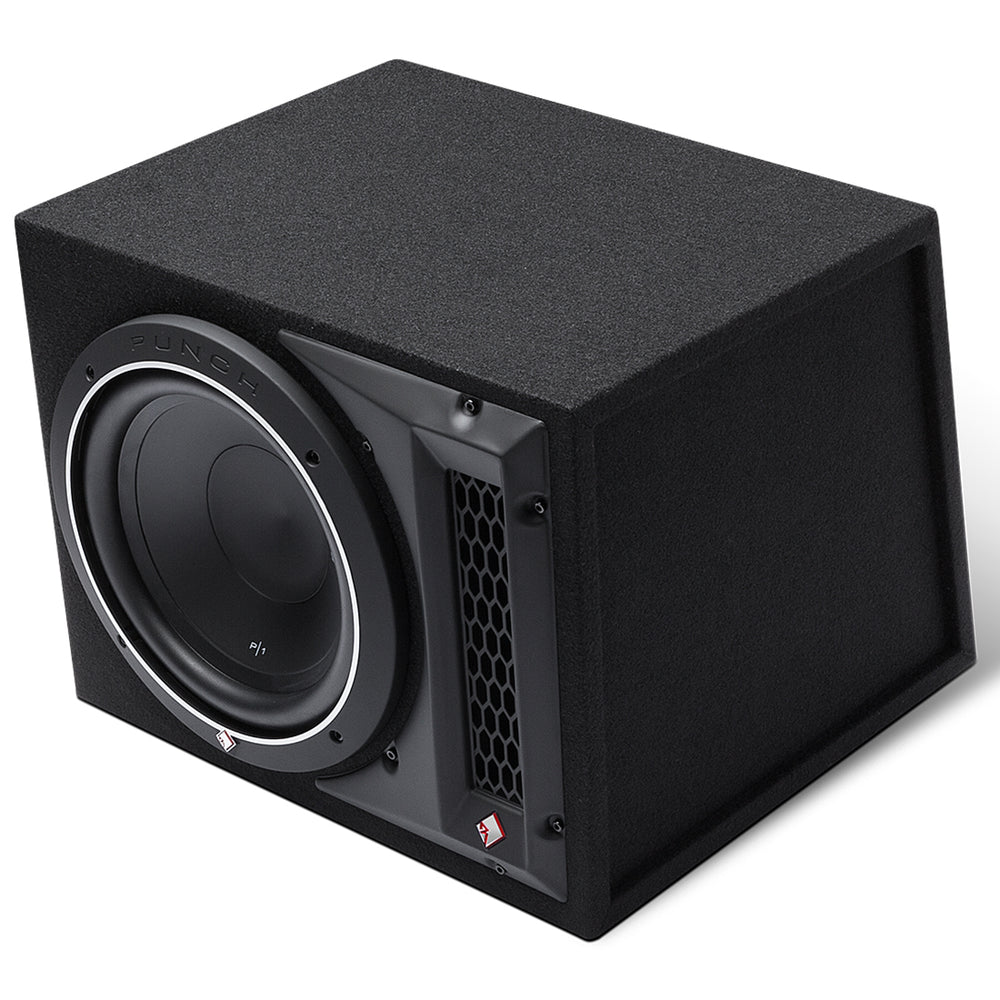 Rockford Fosgate P1-1X10 Punch Single P1 10? Loaded Subwoofer Enclosure