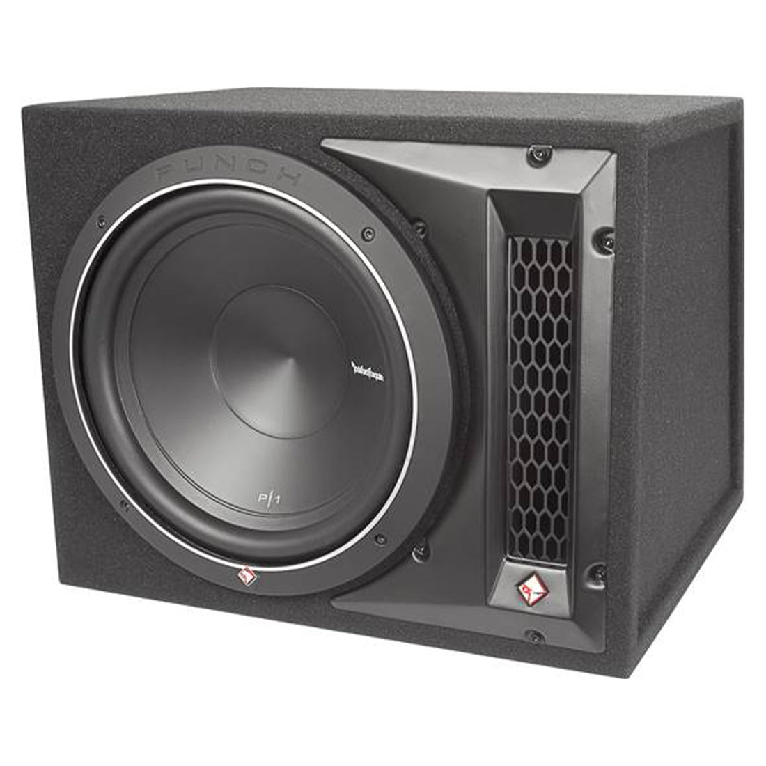 Rockford Fosgate P1-1X12 Punch Single P1 12? Loaded Subwoofer