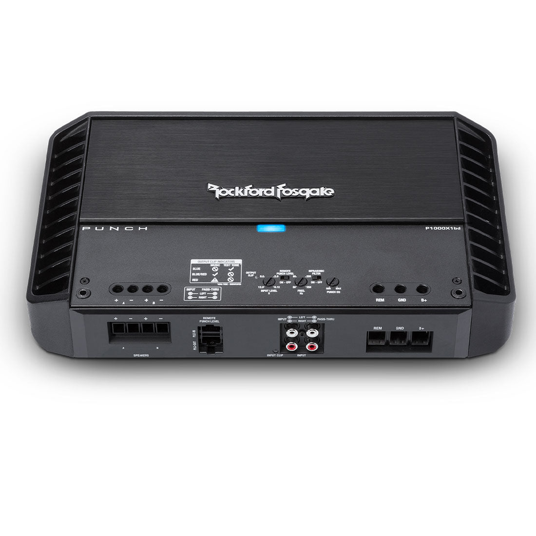 Rockford Fosgate P1000X1BD Punch 1,000 Watt Mono Subwoofer Amplifier