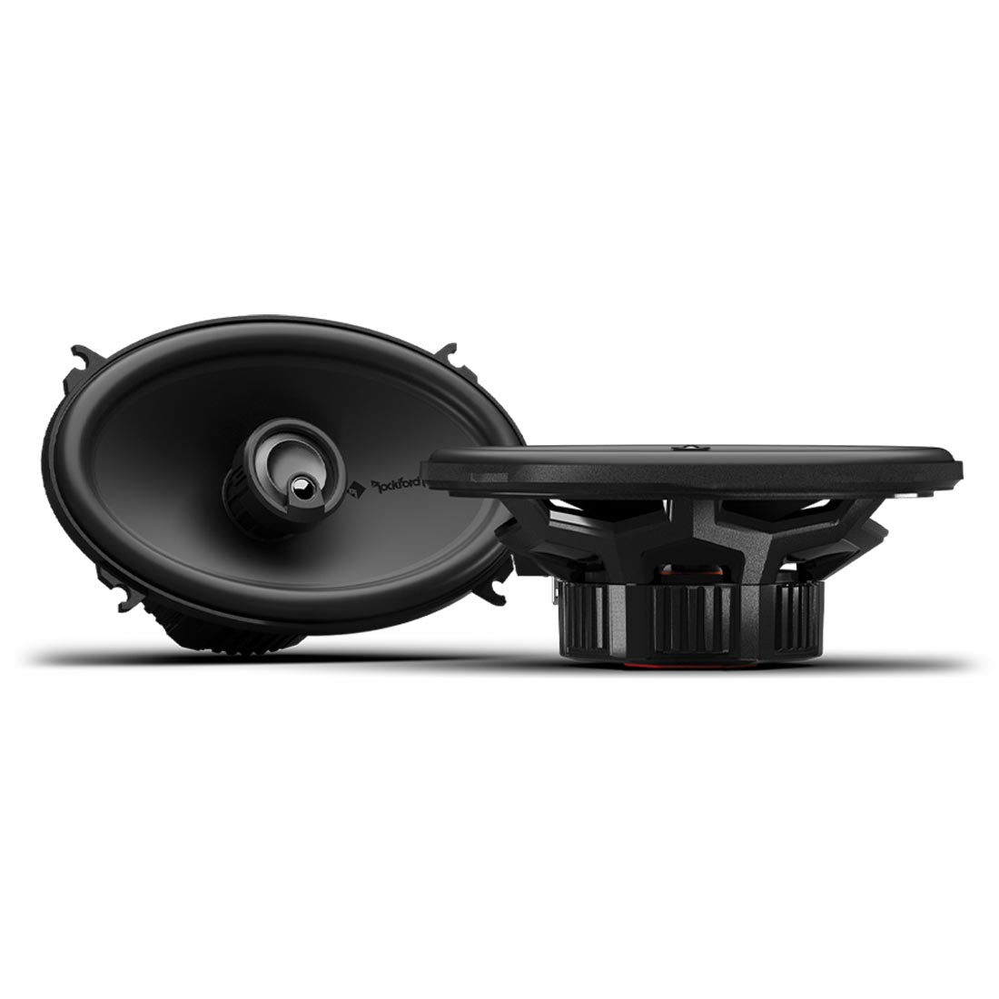 Rockford Fosgate P1V2-46 Punch P1 4"x6" 3-Way Coaxial Speakers - Pair