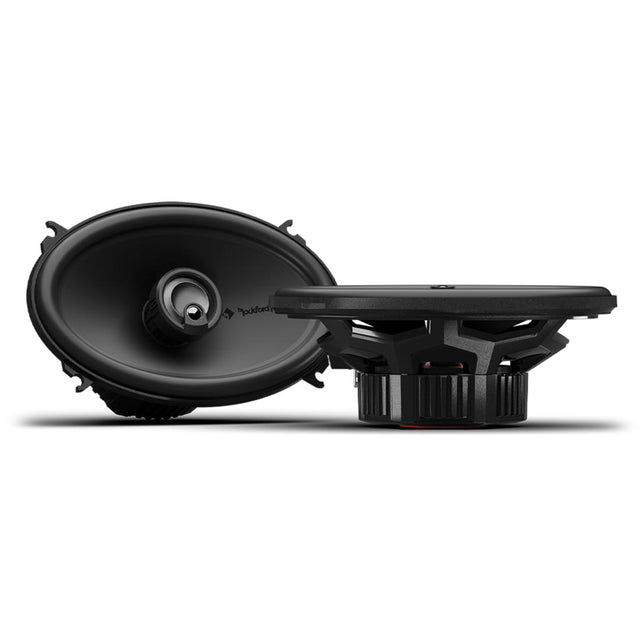 Rockford Fosgate P1V2-46 Punch P1 4"x6" 3-Way Coaxial Speakers - Pair