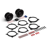 Rockford Fosgate P1V2-4 Punch P1 4" 3-Way Coaxial Speakers - Pair