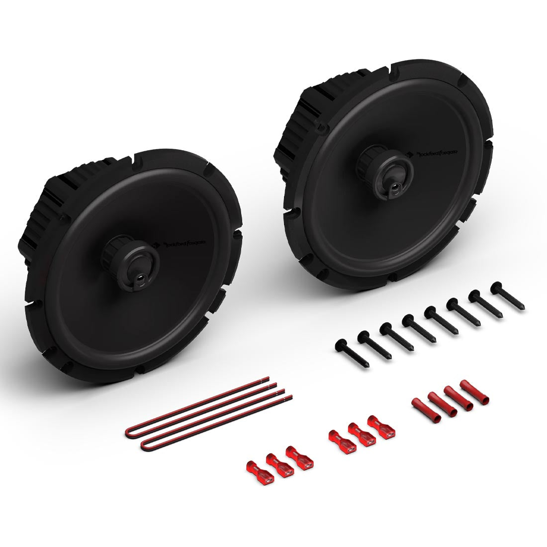 Rockford Fosgate P1V2-65 Punch P1 6.5" 3-Way Coaxial Speakers - Pair