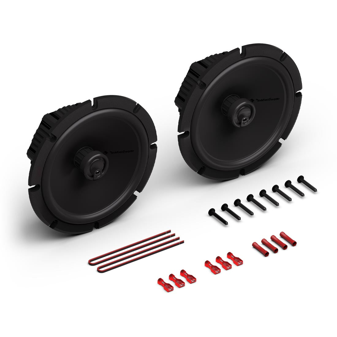 Rockford Fosgate P1V2-675 Punch P1 6.75" 3-Way Coaxial Speakers - Pair