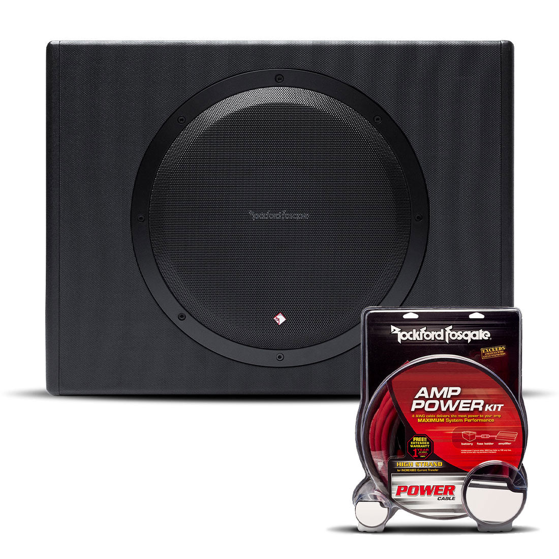 Amplified Subwoofer Rockford Fosgate P300-10T 10
