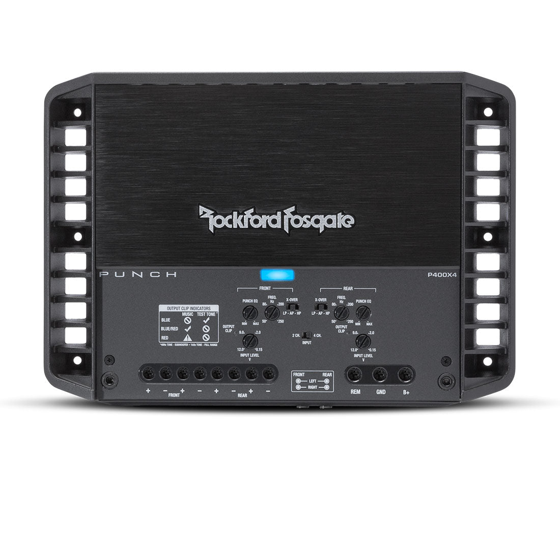 Rockford Fosgate P400X4 Punch 400 Watt 4-Channel Amplifier