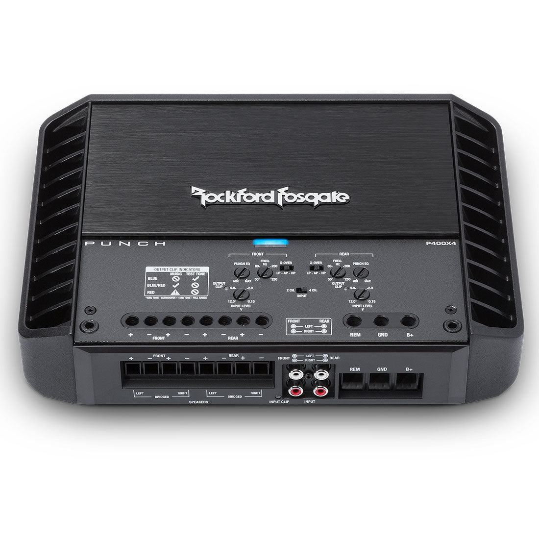 Rockford Fosgate P400X4 Punch 400 Watt 4-Channel Amplifier