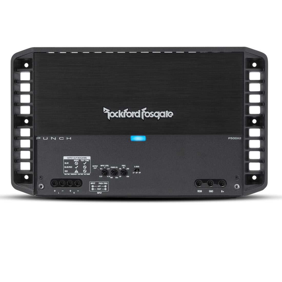 Rockford Fosgate P500X2 Punch 500 Watt 2-Channel Amplifier