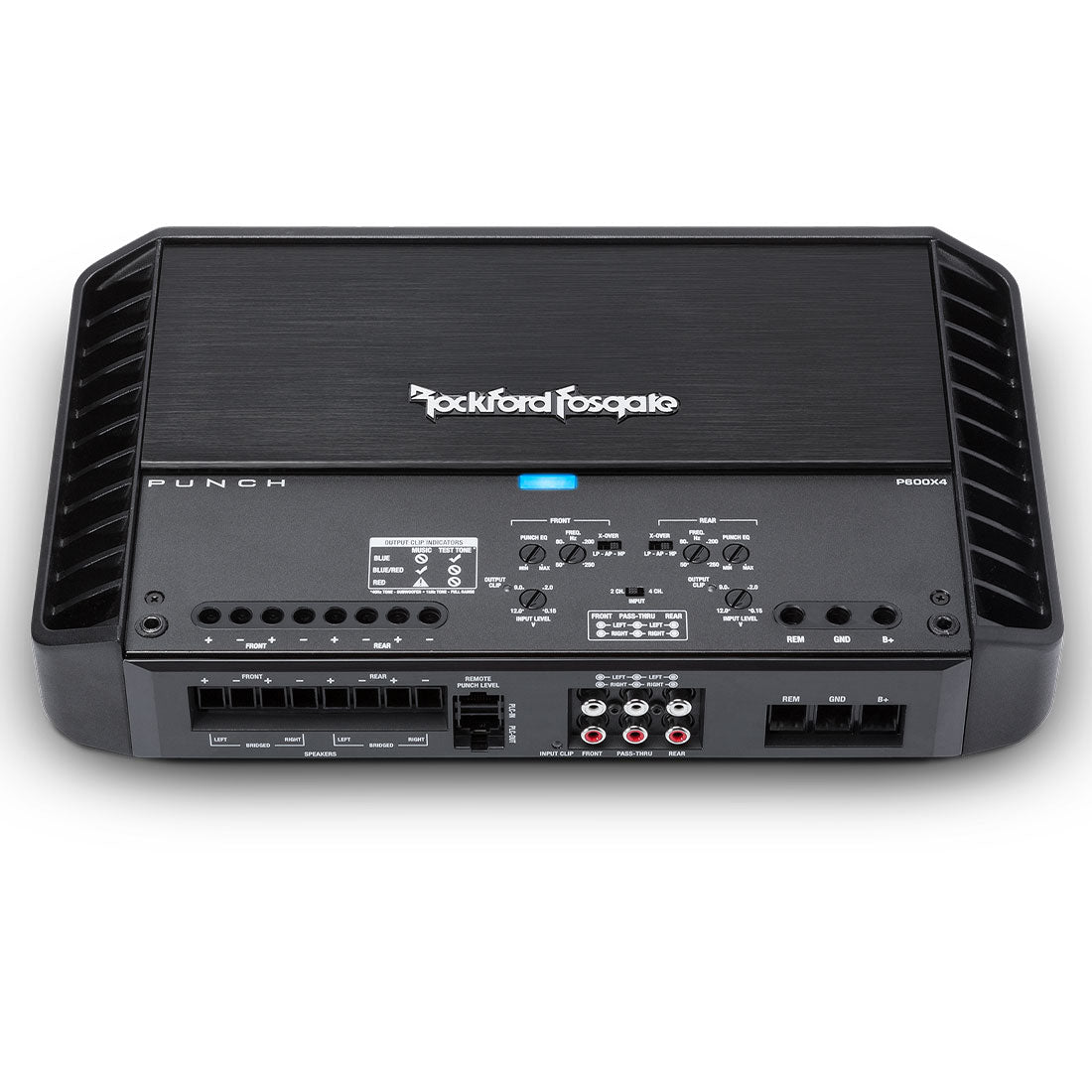 Rockford Fosgate P600X4 Punch 600 Watt 4-Channel Amplifier