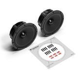 Rockford Fosgate PPROV2-8 Punch Pro 8” 4-Ohm Midrange Speakers - Pair