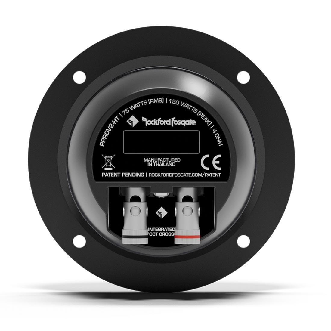 Rockford Fosgate PPROV2-HT Punch Pro 1” 4-Ohm Neodymium Horn Tweeters - Pair