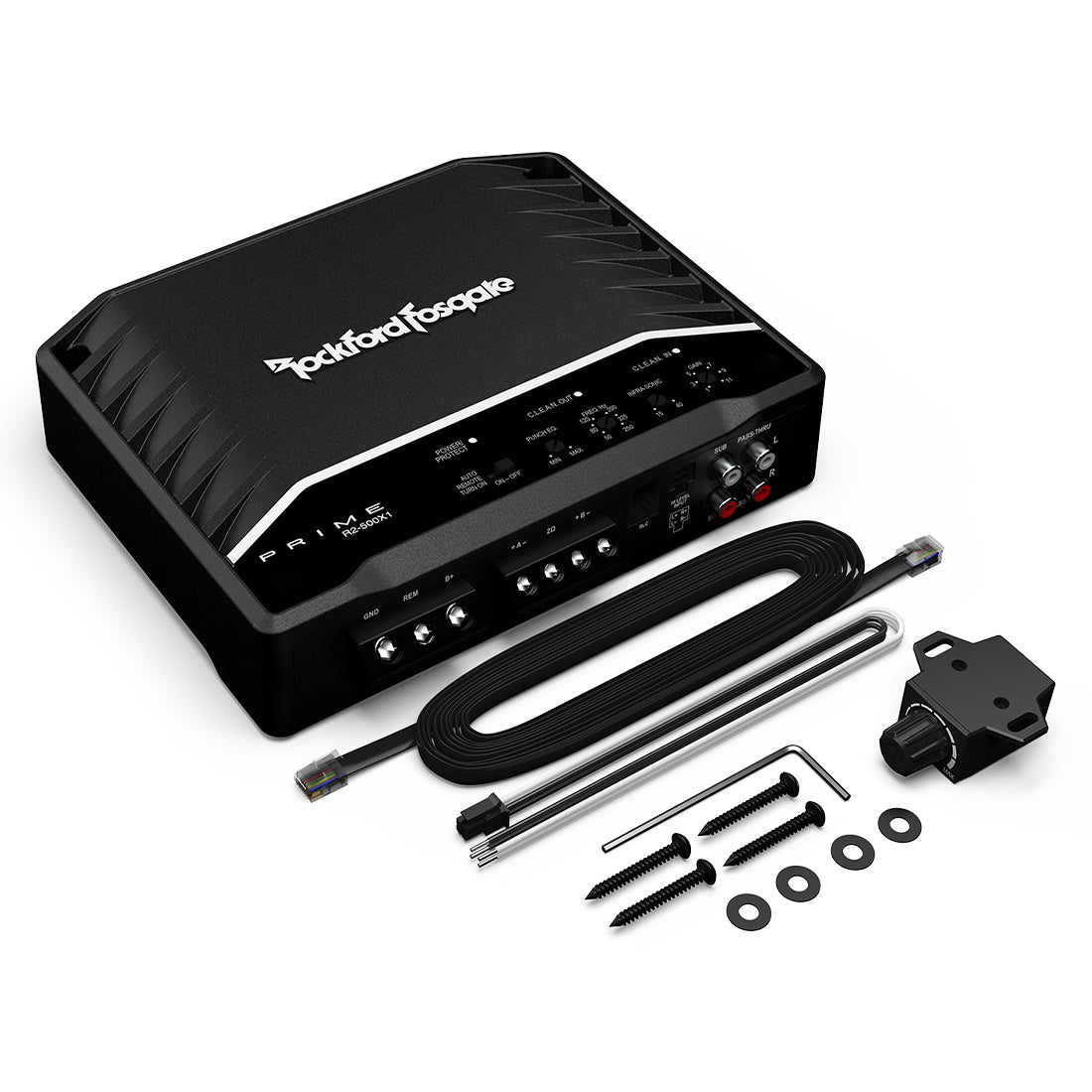 Rockford Fosgate R2-500X1 Prime 500 Watt Mono Subwoofer Amplifier