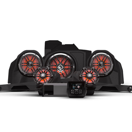 Rockford Fosgate RZR24XP-STG6 7-Speaker 1,500-Watt Audio System for Select 2024-up Polaris RZR XP