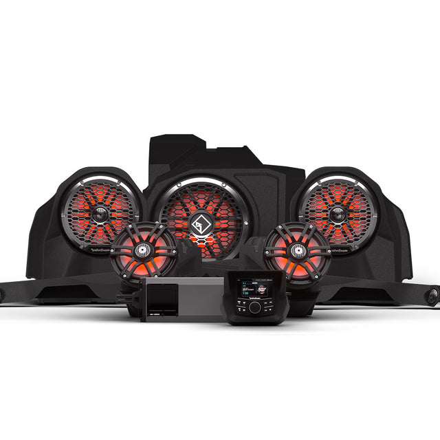 Rockford Fosgate RZR24XP-STG6 7-Speaker 1,500-Watt Audio System for Select 2024-up Polaris RZR XP